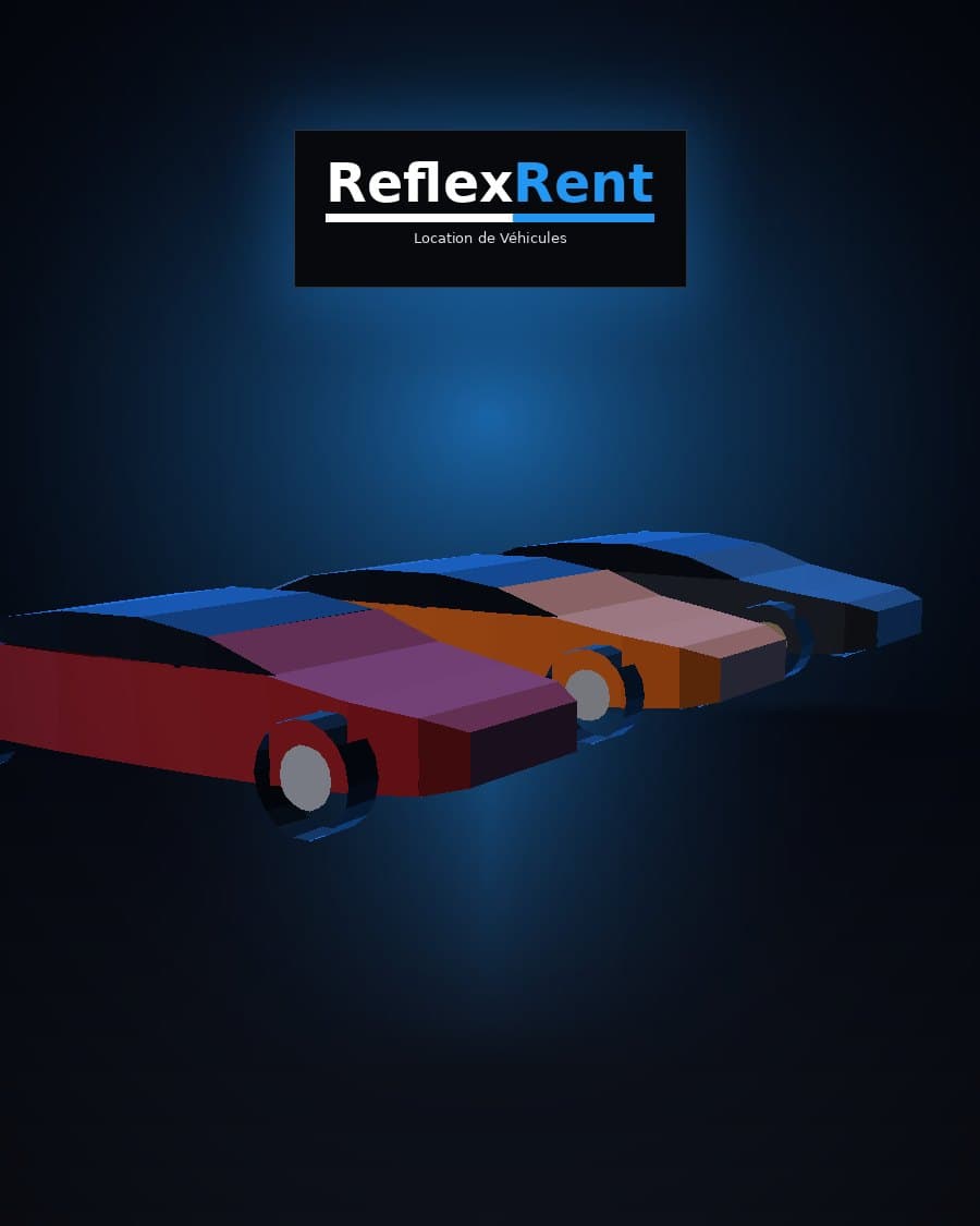 Les fondateurs de ReflexRent dans leur showroom
